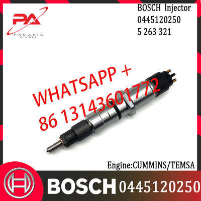 Original Diesel Common Rail Injector 0445120161 0445120250 4988835 5263321 for CUMMINS/FORD/TEMSA