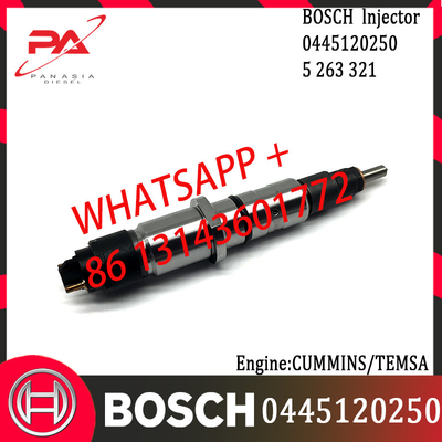 Original Diesel Common Rail Injector 0445120161 0445120250 4988835 5263321 for CUMMINS/FORD/TEMSA