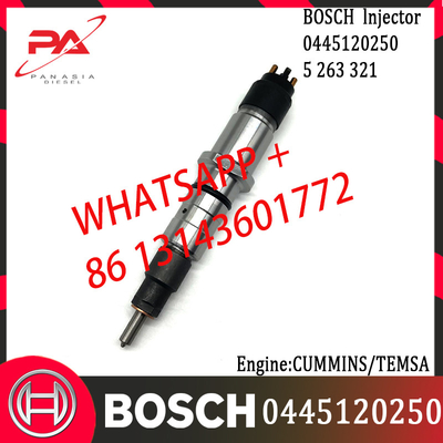 Original Diesel Common Rail Injector 0445120161 0445120250 4988835 5263321 for CUMMINS/FORD/TEMSA