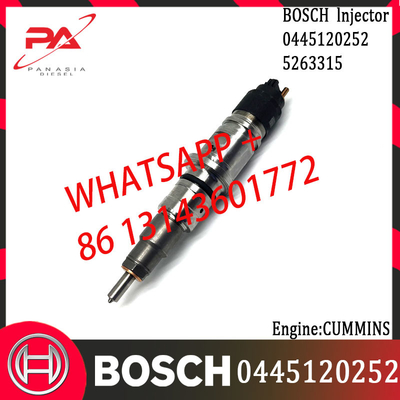 Original Diesel Common Rail Injector 0445120252 0445120253 0445120256 5263319 5263314 5263315 5263313 for CUMMINS