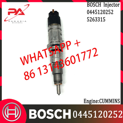 Original Diesel Common Rail Injector 0445120252 0445120253 0445120256 5263319 5263314 5263315 5263313 for CUMMINS