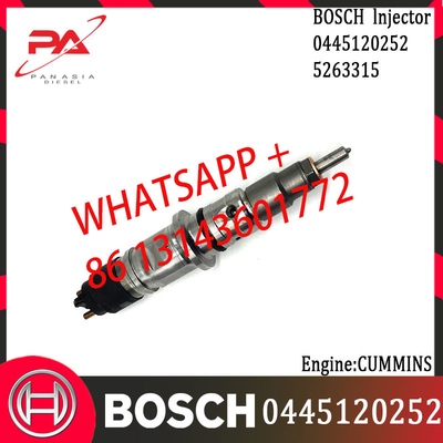 Original Diesel Common Rail Injector 0445120252 0445120253 0445120256 5263319 5263314 5263315 5263313 for CUMMINS