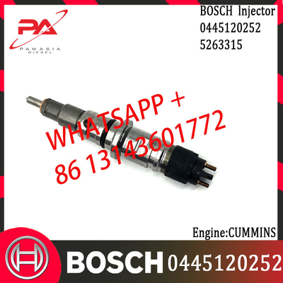 Original Diesel Common Rail Injector 0445120252 0445120253 0445120256 5263319 5263314 5263315 5263313 for CUMMINS