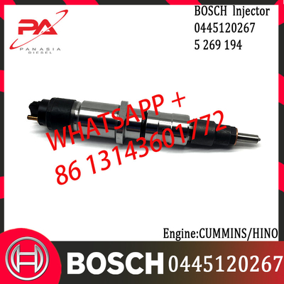 0445120267 Original Diesel Common Rail Injector 0445120267 5269194 for CUMMINS/HINO