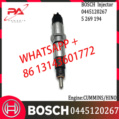 0445120267 Original Diesel Common Rail Injector 0445120267 5269194 for CUMMINS/HINO