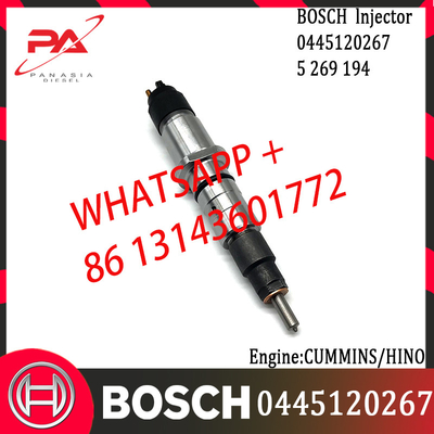 0445120267 Original Diesel Common Rail Injector 0445120267 5269194 for CUMMINS/HINO