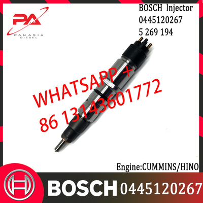 0445120267 Original Diesel Common Rail Injector 0445120267 5269194 for CUMMINS/HINO