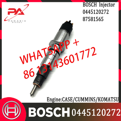 Original Diesel Common Rail Injector 0445120144 0445120236 0445120272 for CASE/CUMMINS/KOMATSU 5263308 87581565