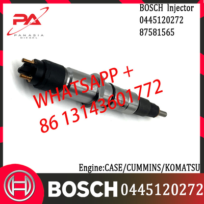 Original Diesel Common Rail Injector 0445120144 0445120236 0445120272 for CASE/CUMMINS/KOMATSU 5263308 87581565