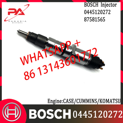 Original Diesel Common Rail Injector 0445120144 0445120236 0445120272 for CASE/CUMMINS/KOMATSU 5263308 87581565