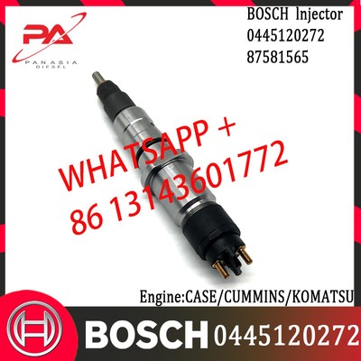 Original Diesel Common Rail Injector 0445120144 0445120236 0445120272 for CASE/CUMMINS/KOMATSU 5263308 87581565