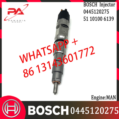 Original Diesel Common Rail Injector 0445120281 0445120275 0445120276 for MAN 51101006141 51101006139 51101006140