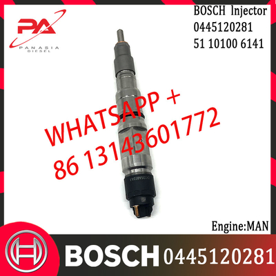 Original Diesel Common Rail Injector 0445120281 0445120311 0445120312 0445120313 for MAN 51101006141 51101006155