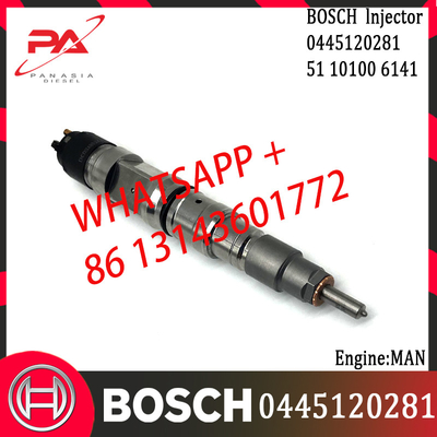 Original Diesel Common Rail Injector 0445120281 0445120311 0445120312 0445120313 for MAN 51101006141 51101006155