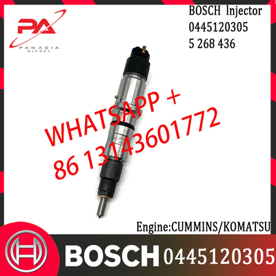 0445120305 0445120328 Original Diesel Common Rail Injector 0445120305 0445120328 5268436 5273750 for CUMMINS/KOMATSU
