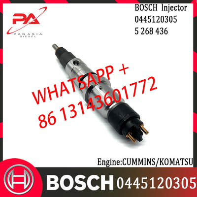 0445120305 0445120328 Original Diesel Common Rail Injector 0445120305 0445120328 5268436 5273750 for CUMMINS/KOMATSU