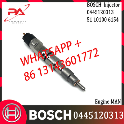 0445120313 Original Diesel Common Rail Injector  0445120312 0445120313 0445120315 0445120316 for MAN 51101006154