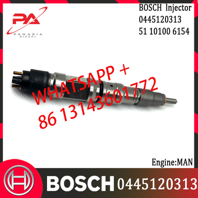 0445120313 Original Diesel Common Rail Injector  0445120312 0445120313 0445120315 0445120316 for MAN 51101006154