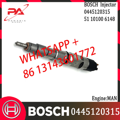 Original Diesel Common Rail Injector 0445120315 0445120316 0445120341 0445120353 for MAN 51101006148 51101006147