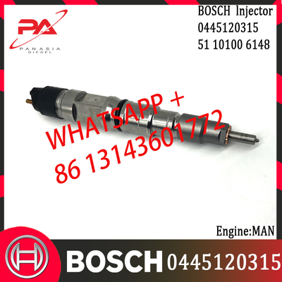Original Diesel Common Rail Injector 0445120315 0445120316 0445120341 0445120353 for MAN 51101006148 51101006147