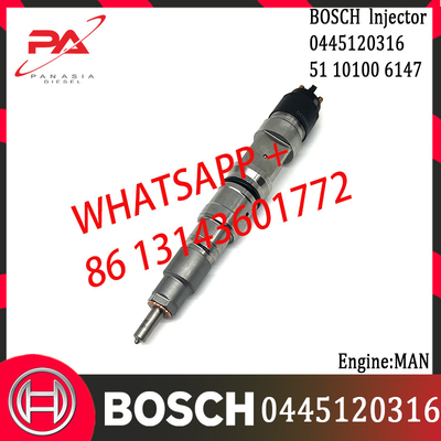 Original Diesel Common Rail Injector 0445120316 0445120341 0445120353 0445120354 0445120355 for MAN 51101006147
