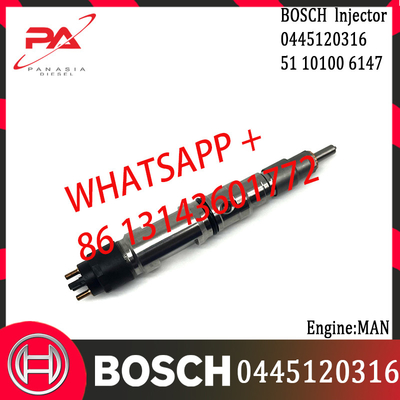Original Diesel Common Rail Injector 0445120316 0445120341 0445120353 0445120354 0445120355 for MAN 51101006147