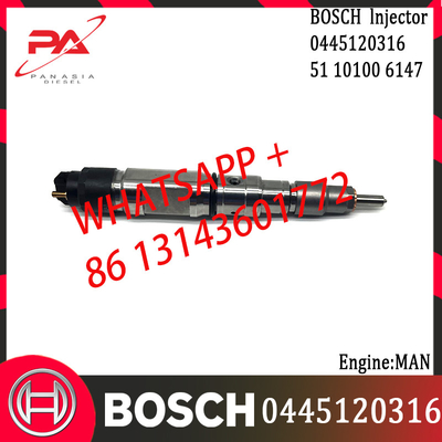 Original Diesel Common Rail Injector 0445120316 0445120341 0445120353 0445120354 0445120355 for MAN 51101006147