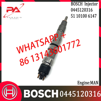 Original Diesel Common Rail Injector 0445120316 0445120341 0445120353 0445120354 0445120355 for MAN 51101006147