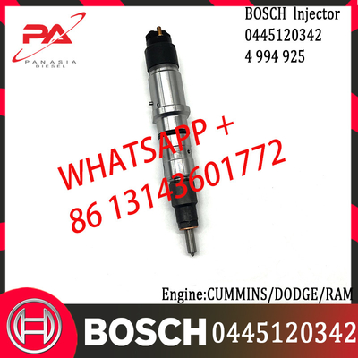 Original Diesel Common Rail Injector 4994925 5253221 0445120342 0445120204 for CUMMINS/DODGE/RAM