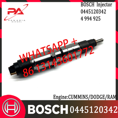 Original Diesel Common Rail Injector 4994925 5253221 0445120342 0445120204 for CUMMINS/DODGE/RAM