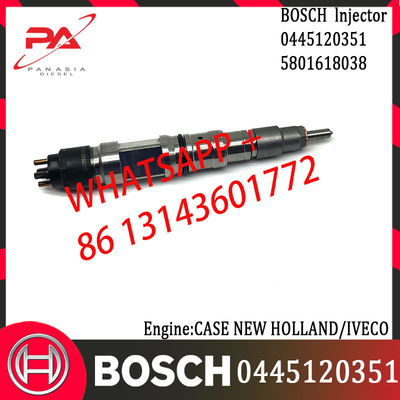 Original Diesel Common Rail Injector 0445120351 5801618038 for CASE NEW HOLLAND/
