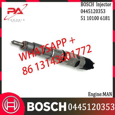 Original Diesel Common Rail Injector 0445120353 0445120354 0445120355 0445120420 for MAN 51101006181 51101006180