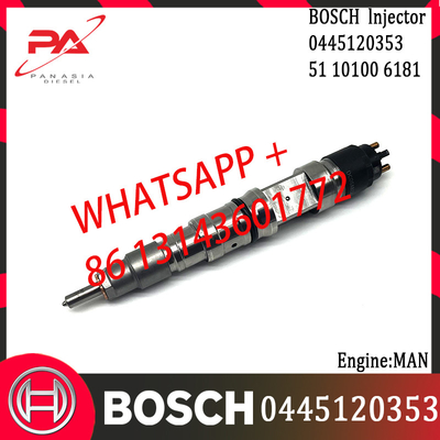 Original Diesel Common Rail Injector 0445120353 0445120354 0445120355 0445120420 for MAN 51101006181 51101006180