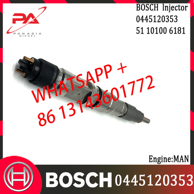 Original Diesel Common Rail Injector 0445120353 0445120354 0445120355 0445120420 for MAN 51101006181 51101006180