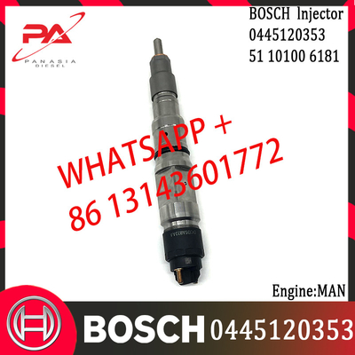 Original Diesel Common Rail Injector 0445120353 0445120354 0445120355 0445120420 for MAN 51101006181 51101006180