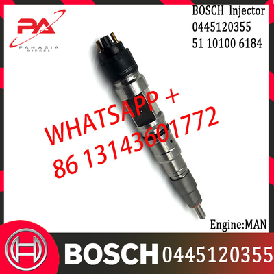 Original Diesel Common Rail Injector 0445120353 0445120354 0445120355 for MAN 51101006180 51101006184