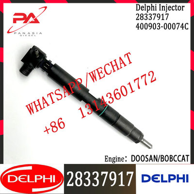 DELPHI Common Rail Diesel Fuel Injector 28234058 28337917 400903-00076A 400903-00074C For DOOSAN/BOBCC-A-T