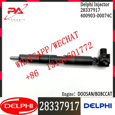 DELPHI Common Rail Diesel Fuel Injector 28234058 28337917 400903-00076A 400903-00074C For DOOSAN/BOBCC-A-T
