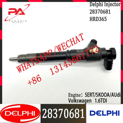 DELPHI Common Rail Diesel Fuel Injector 28370681 HRD365 28565330 041130277D 04L130277D For SERT/SKOOA/AUdi/Volkswagen