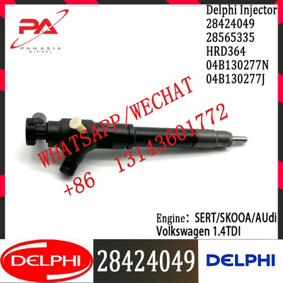DELPHI Common Rail Diesel Fuel Injector 28424049 HRD364 28565335 04B130277N 04B130277J For SERT/SKOOA/AUdi/Volkswagen