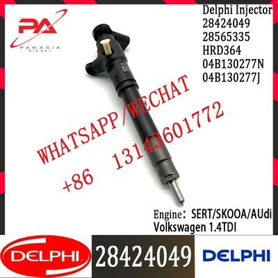DELPHI Common Rail Diesel Fuel Injector 28424049 HRD364 28565335 04B130277N 04B130277J For SERT/SKOOA/AUdi/Volkswagen