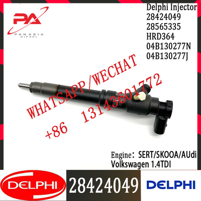 DELPHI Common Rail Diesel Fuel Injector 28424049 HRD364 28565335 04B130277N 04B130277J For SERT/SKOOA/AUdi/Volkswagen