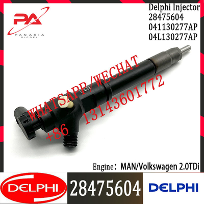 DELPHI Common Rail Diesel Fuel Injector 28475604 041130277AP 04L130277AP For MAN/Volkswagen 2.0TDi