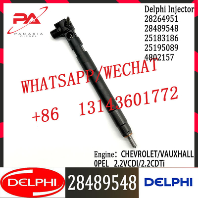 DELPHI original Diesel Fuel Injector 28264951 28489548 25183186 25195089 4802157 For CHEVROLET/VAUXHALL/0PEL 2.2VCDI/2.2