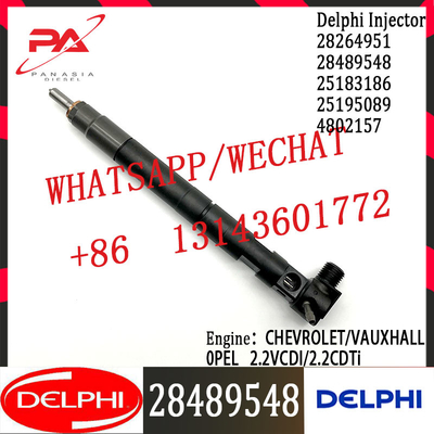 DELPHI original Diesel Fuel Injector 28264951 28489548 25183186 25195089 4802157 For CHEVROLET/VAUXHALL/0PEL 2.2VCDI/2.2