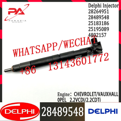 DELPHI original Diesel Fuel Injector 28264951 28489548 25183186 25195089 4802157 For CHEVROLET/VAUXHALL/0PEL 2.2VCDI/2.2