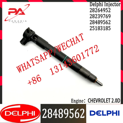 DELPHI original Diesel Fuel Injector 28264952 28239769 28489562 25183185 For CHEVROLET 2.0D
