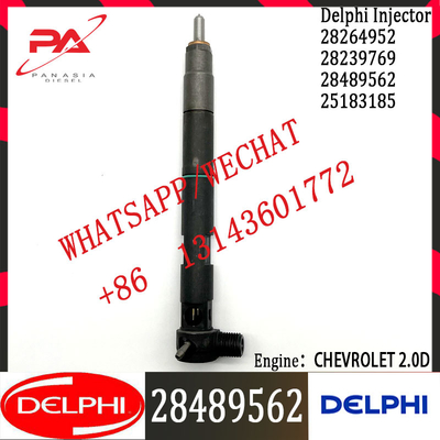 DELPHI original Diesel Fuel Injector 28264952 28239769 28489562 25183185 For CHEVROLET 2.0D