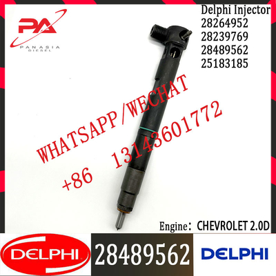 DELPHI original Diesel Fuel Injector 28264952 28239769 28489562 25183185 For CHEVROLET 2.0D