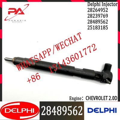 DELPHI original Diesel Fuel Injector 28264952 28239769 28489562 25183185 For CHEVROLET 2.0D